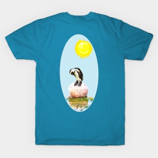 Napping Penguin in the Sun T-Shirt